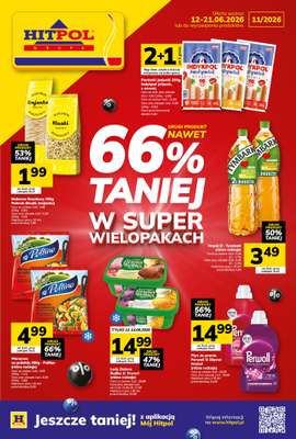 Hitpol - gazetka promocyjna Gazetka  do niedzieli 21.06