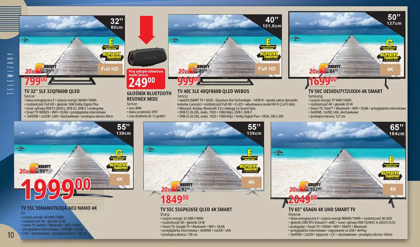 Leclerc - gazetka promocyjna Oferta Bielany: Katalog RTV AGD od wtorku 09.06 do soboty 20.06 - strona 10