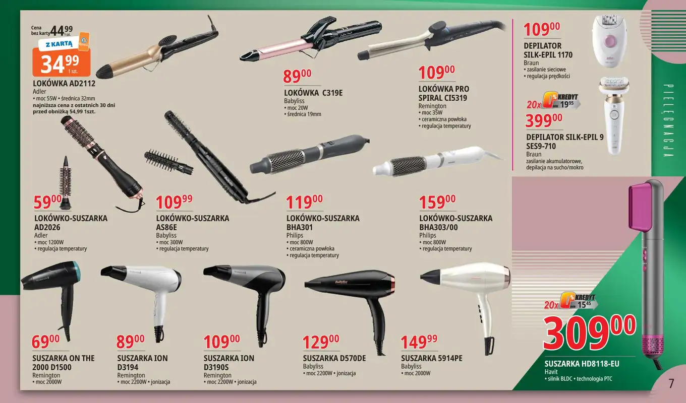 Leclerc - gazetka promocyjna Oferta Bielany: Katalog RTV AGD od wtorku 09.06 do soboty 20.06 - strona 7