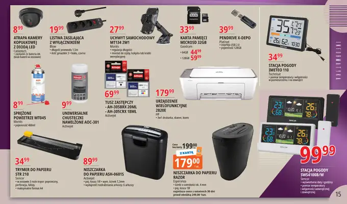 Leclerc - gazetka promocyjna Oferta Bielany: Katalog RTV AGD od wtorku 09.06 do soboty 20.06 - strona 15