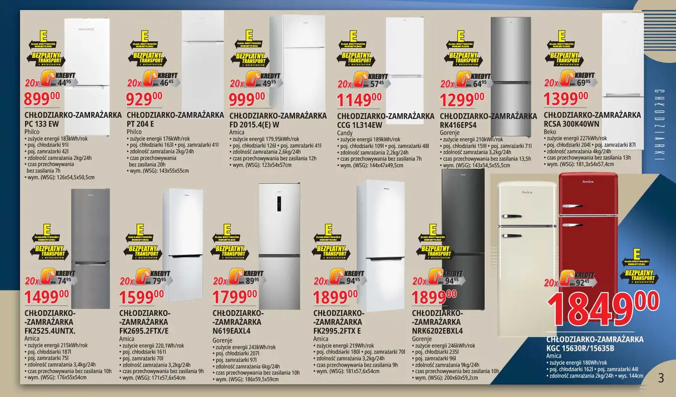Leclerc - gazetka promocyjna Oferta Bielany: Katalog RTV AGD od wtorku 09.06 do soboty 20.06 - strona 3
