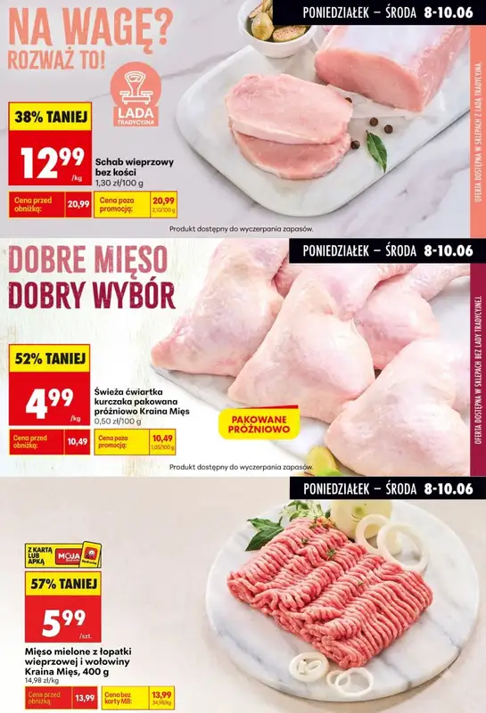 Biedronka - gazetka promocyjna Biedronkowe oszczędności od poniedziałku 08.06 do środy 10.06 - strona 4