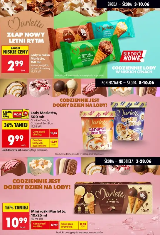 Biedronka - gazetka promocyjna Biedronkowe oszczędności od poniedziałku 08.06 do środy 10.06 - strona 5