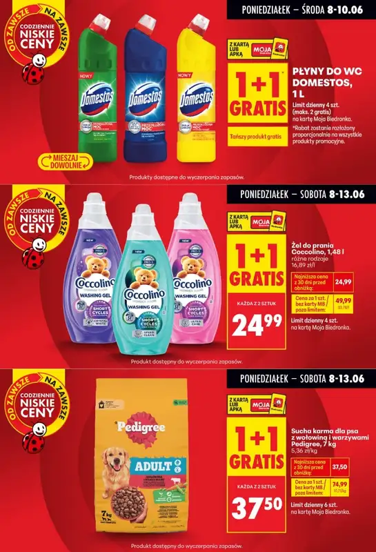 Biedronka - gazetka promocyjna Biedronkowe oszczędności od poniedziałku 08.06 do środy 10.06 - strona 9