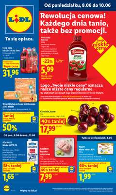 Lidl - gazetka promocyjna Oferta od poniedziałku od poniedziałku 08.06 do środy 10.06