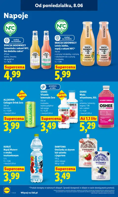 Lidl - gazetka promocyjna Oferta od poniedziałku od poniedziałku 08.06 do środy 10.06 - strona 60