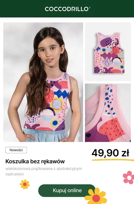 Coccodrillo - gazetka promocyjna Czwarty produkt za 1 zł od poniedziałku 08.06 do wtorku 16.06 - strona 3