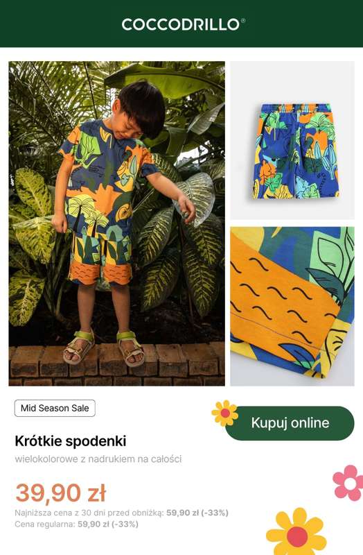 Coccodrillo - gazetka promocyjna Mid season Sale od poniedziałku 08.06 do środy 17.06 - strona 5