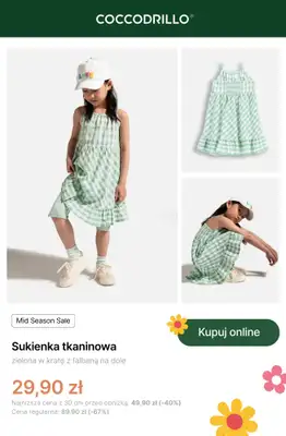 Coccodrillo - gazetka promocyjna Mid season Sale od poniedziałku 08.06 do środy 17.06 - strona 4