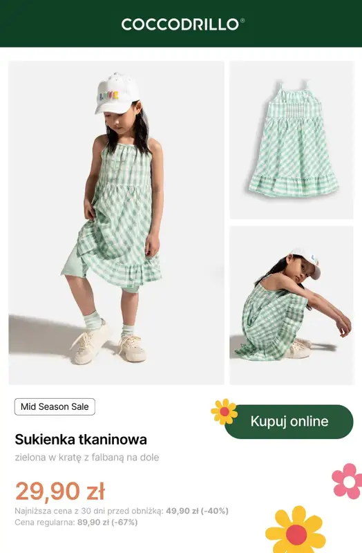 Coccodrillo - gazetka promocyjna Mid season Sale od poniedziałku 08.06 do środy 17.06 - strona 4