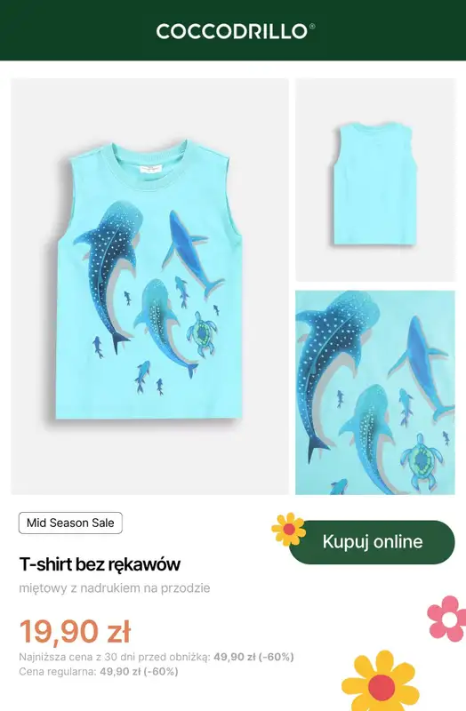 Coccodrillo - gazetka promocyjna Mid season Sale od poniedziałku 08.06 do środy 17.06 - strona 3