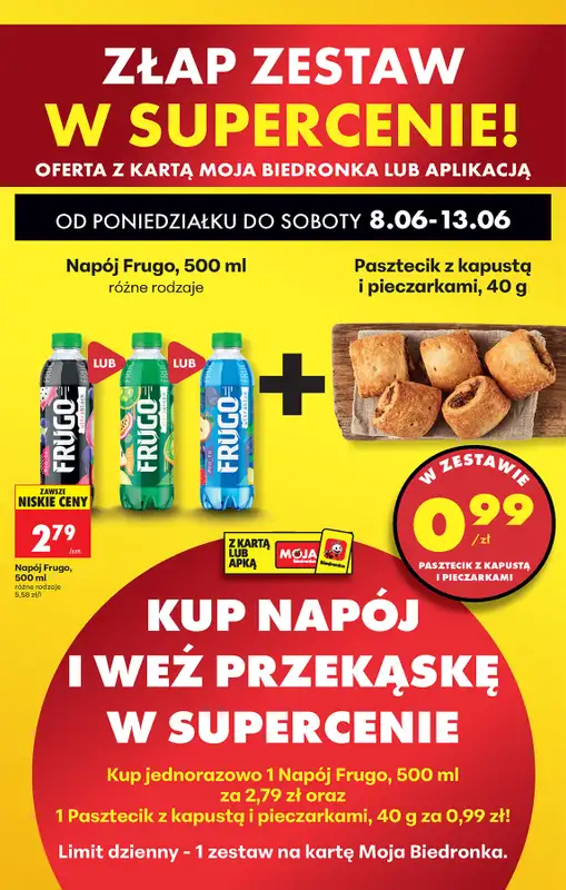 Biedronka - gazetka promocyjna Od poniedziałku, Z ladą tradycyjną od poniedziałku 08.06 do soboty 13.06 - strona 5