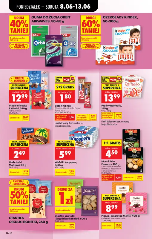 Biedronka - gazetka promocyjna Od poniedziałku, Z ladą tradycyjną od poniedziałku 08.06 do soboty 13.06 - strona 66