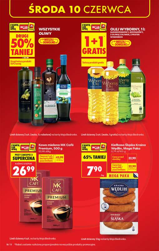 Biedronka - gazetka promocyjna Od poniedziałku, Z ladą tradycyjną od poniedziałku 08.06 do soboty 13.06 - strona 12