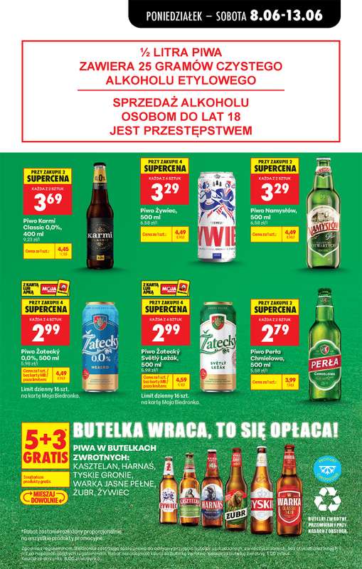 Biedronka - gazetka promocyjna Od poniedziałku, Z ladą tradycyjną od poniedziałku 08.06 do soboty 13.06 - strona 27