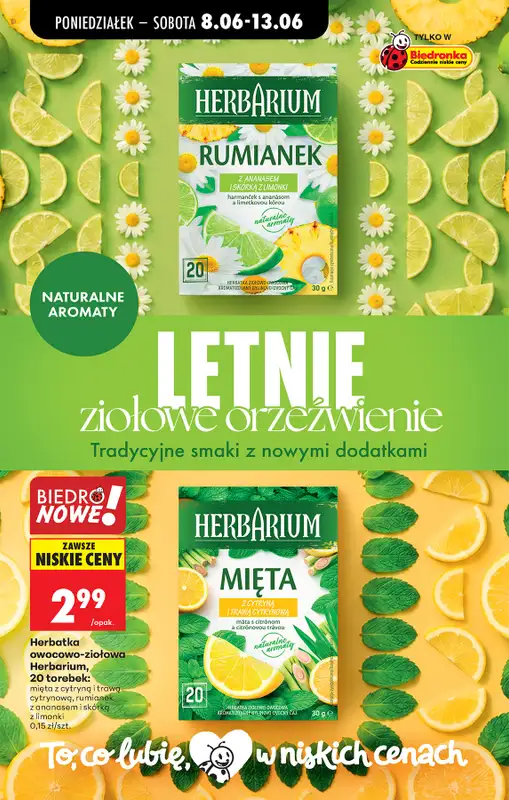 Biedronka - gazetka promocyjna Od poniedziałku, Z ladą tradycyjną od poniedziałku 08.06 do soboty 13.06 - strona 62