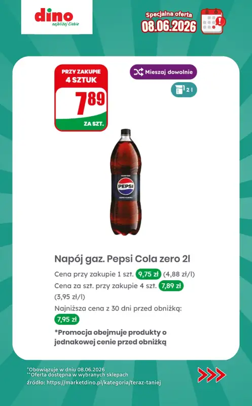Dino - gazetka promocyjna Specjalna oferta na 08.06.2026 - promocje spoza gazetki   - strona 2
