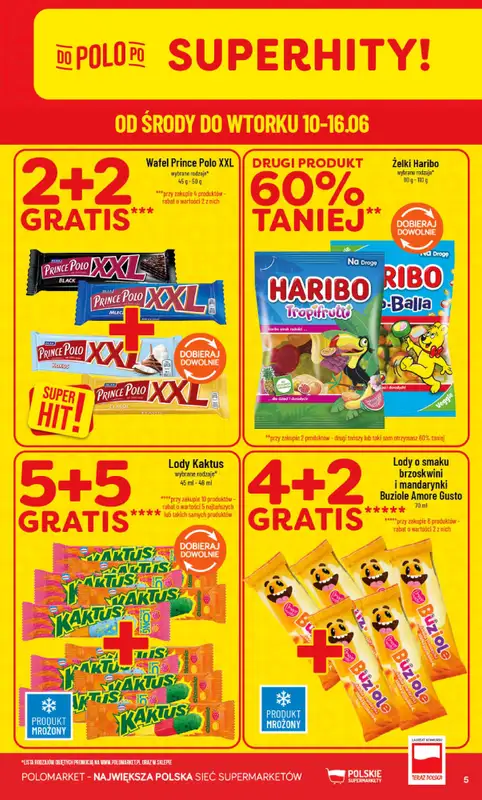 POLOmarket - gazetka promocyjna Gazetka od środy 10.06 do wtorku 16.06 - strona 5