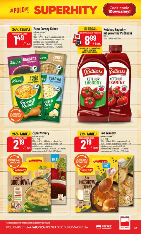 POLOmarket - gazetka promocyjna Gazetka od środy 10.06 do wtorku 16.06 - strona 33