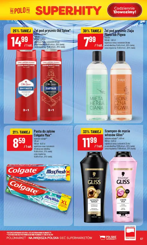 POLOmarket - gazetka promocyjna Gazetka od środy 10.06 do wtorku 16.06 - strona 57