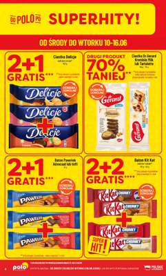 POLOmarket - gazetka promocyjna Gazetka od środy 10.06 do wtorku 16.06 - strona 4