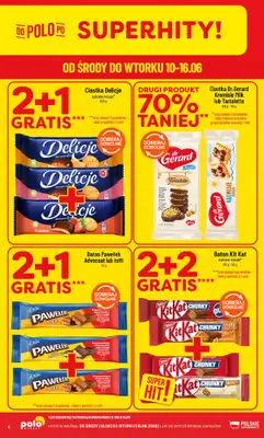 POLOmarket - gazetka promocyjna Gazetka od środy 10.06 do wtorku 16.06 - strona 4