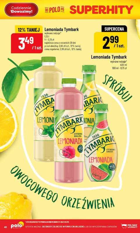 POLOmarket - gazetka promocyjna Gazetka od środy 10.06 do wtorku 16.06 - strona 48