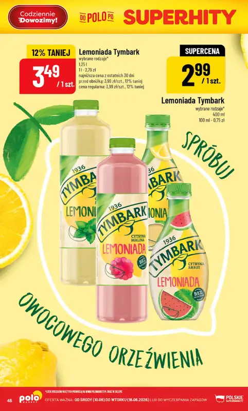 POLOmarket - gazetka promocyjna Gazetka od środy 10.06 do wtorku 16.06 - strona 48