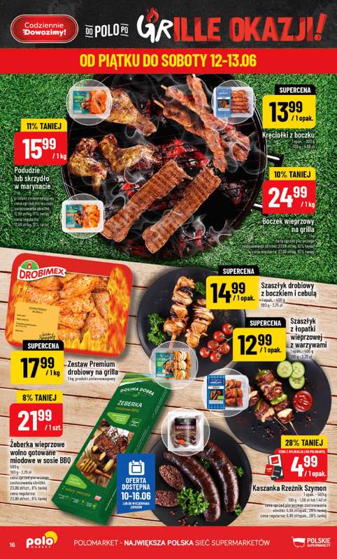 POLOmarket - gazetka promocyjna Gazetka od środy 10.06 do wtorku 16.06 - strona 16