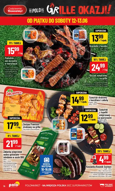 POLOmarket - gazetka promocyjna Gazetka od środy 10.06 do wtorku 16.06 - strona 16