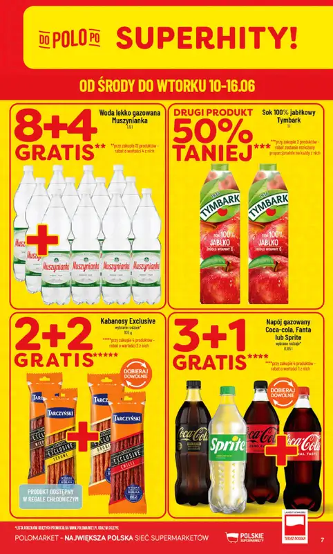 POLOmarket - gazetka promocyjna Gazetka od środy 10.06 do wtorku 16.06 - strona 7