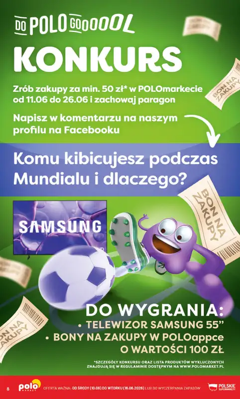 POLOmarket - gazetka promocyjna Gazetka od środy 10.06 do wtorku 16.06 - strona 8