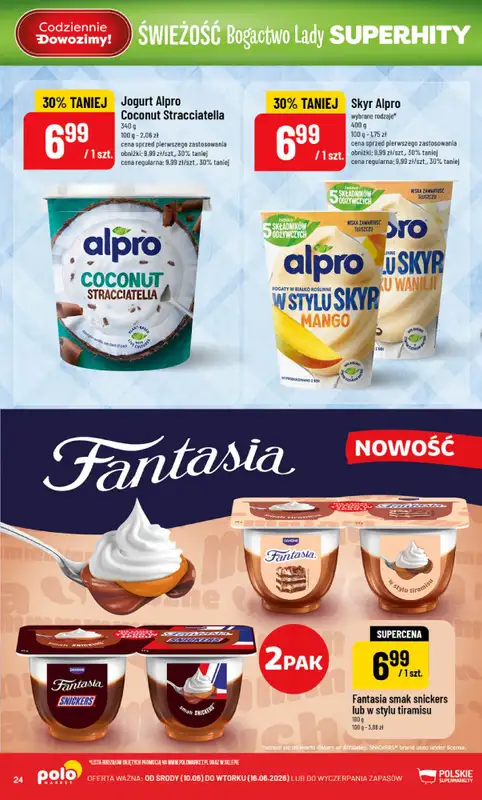 POLOmarket - gazetka promocyjna Gazetka od środy 10.06 do wtorku 16.06 - strona 24