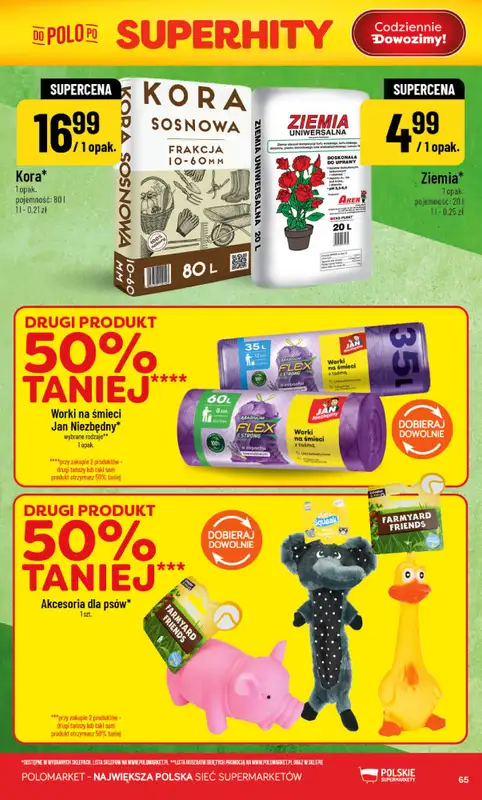 POLOmarket - gazetka promocyjna Gazetka od środy 10.06 do wtorku 16.06 - strona 65