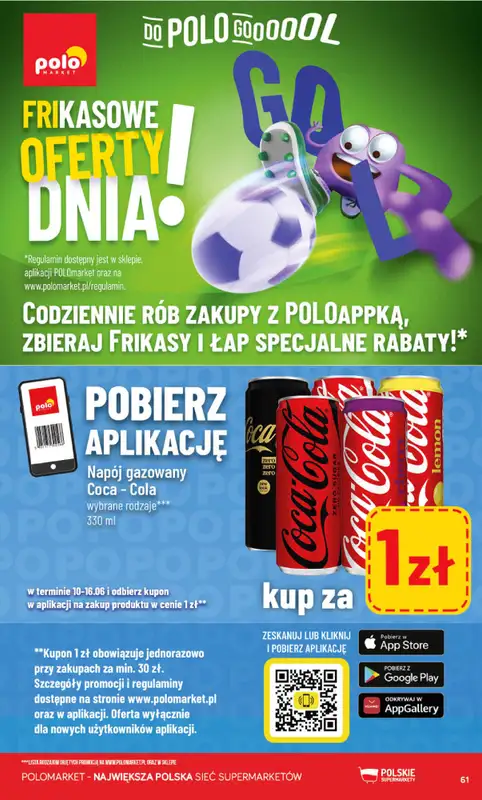 POLOmarket - gazetka promocyjna Gazetka od środy 10.06 do wtorku 16.06 - strona 61