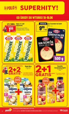 POLOmarket - gazetka promocyjna Gazetka od środy 10.06 do wtorku 16.06 - strona 2