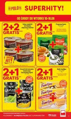 POLOmarket - gazetka promocyjna Gazetka od środy 10.06 do wtorku 16.06 - strona 3