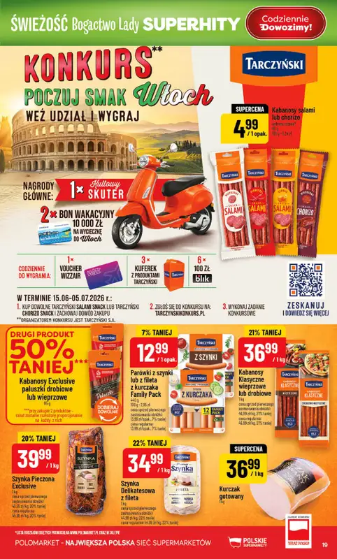 POLOmarket - gazetka promocyjna Gazetka od środy 10.06 do wtorku 16.06 - strona 19