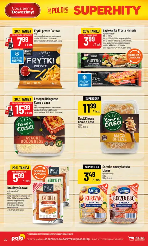 POLOmarket - gazetka promocyjna Gazetka od środy 10.06 do wtorku 16.06 - strona 30