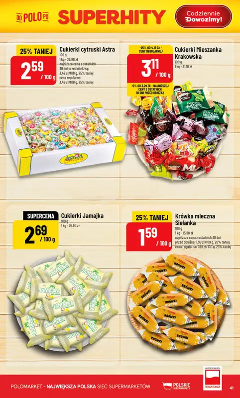 POLOmarket - gazetka promocyjna Gazetka od środy 10.06 do wtorku 16.06 - strona 41