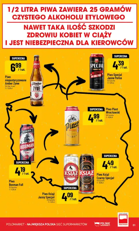 POLOmarket - gazetka promocyjna Gazetka od środy 10.06 do wtorku 16.06 - strona 51