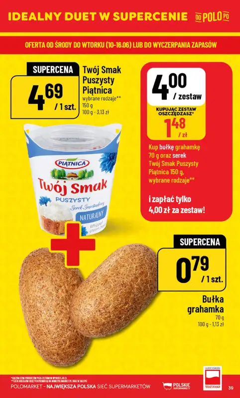POLOmarket - gazetka promocyjna Gazetka od środy 10.06 do wtorku 16.06 - strona 39