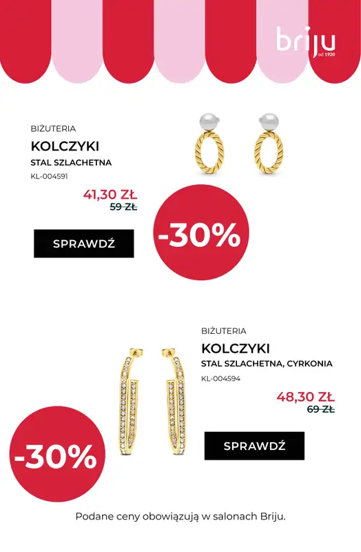 Briju - gazetka promocyjna Wyprzedaż do -70% od poniedziałku 08.06 do piątku 31.07 - strona 12