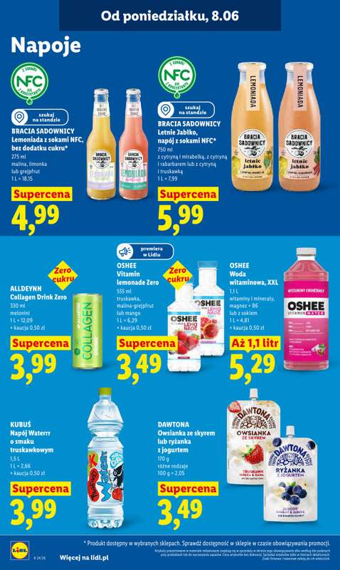 Lidl - gazetka promocyjna Oferta od poniedziałku od poniedziałku 08.06 do środy 10.06 - strona 60
