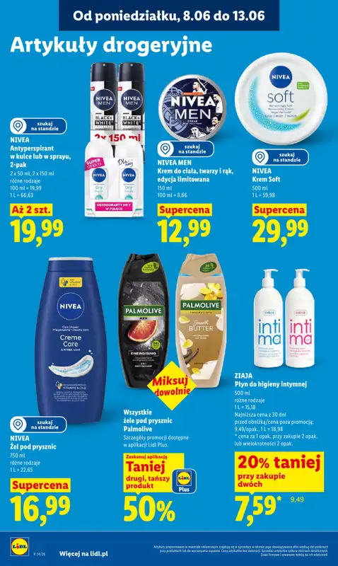 Lidl - gazetka promocyjna Oferta od poniedziałku od poniedziałku 08.06 do środy 10.06 - strona 78