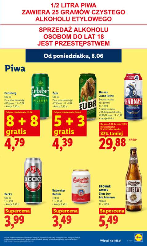 Lidl - gazetka promocyjna Oferta od poniedziałku od poniedziałku 08.06 do środy 10.06 - strona 61