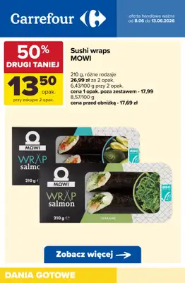 Carrefour - gazetka promocyjna DANIA GOTOWE na obiad! od wtorku 09.06 do soboty 13.06 - strona 3