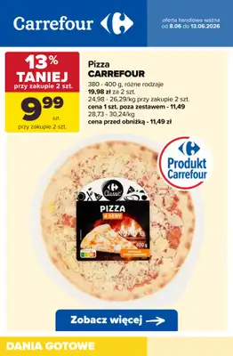 Carrefour - gazetka promocyjna DANIA GOTOWE na obiad! od wtorku 09.06 do soboty 13.06 - strona 4