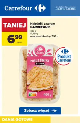 Carrefour - gazetka promocyjna DANIA GOTOWE na obiad! od wtorku 09.06 do soboty 13.06 - strona 6