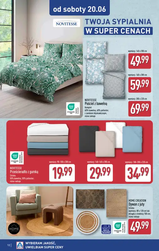 Aldi - gazetka promocyjna Aldi ma to coś! od środy 17.06 do soboty 20.06 - strona 12